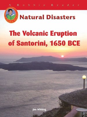 cover image of The Volcanic Eruption on Santorini, 1650 BCE